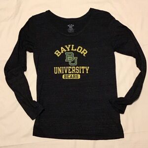 Baylor University Charcoal Long Sleeve Tee